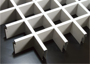 مدرن Grating Metal Grid Ceiling مصالح ساختمانی برای سیستم های تعلیق سقف